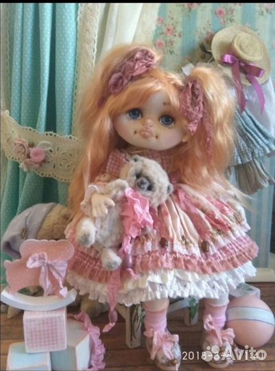 Кукла коллекционная ручной работы