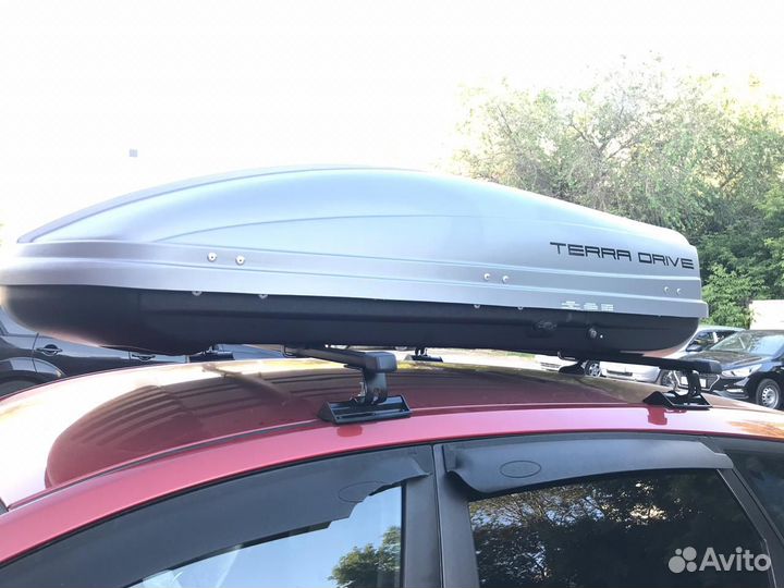 Авто бокс Terra Drive 440 литров двусторонний