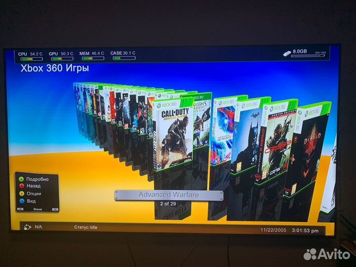 Xbox 360 прошитый freeboot
