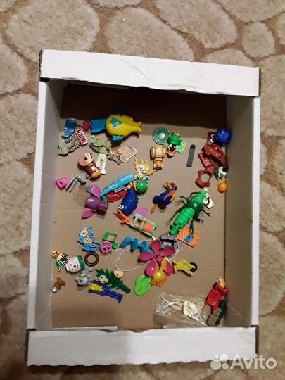 Игрушки из киндера 90х