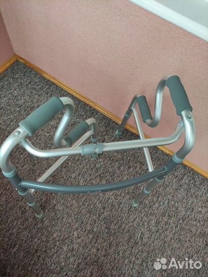 Опора-ходунки Amrus AMW1B77 шагающие двухуровневые