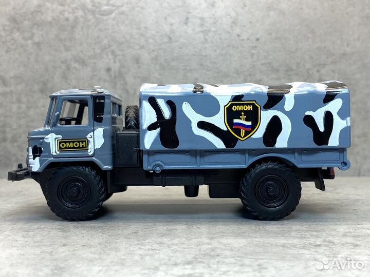 Модель газ-66 шишига омон 1:43