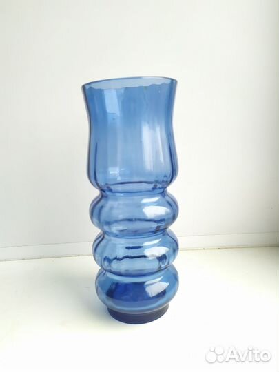 Ваза цветное стекло СССР в ассортименте
