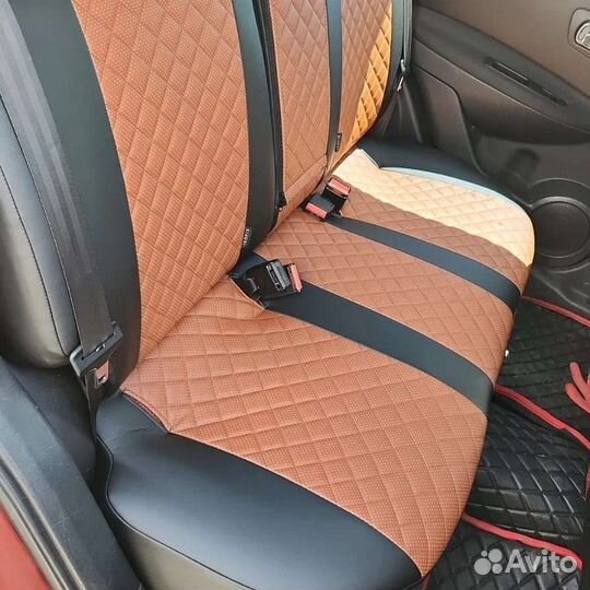 Чехлы из экокожи с установкой