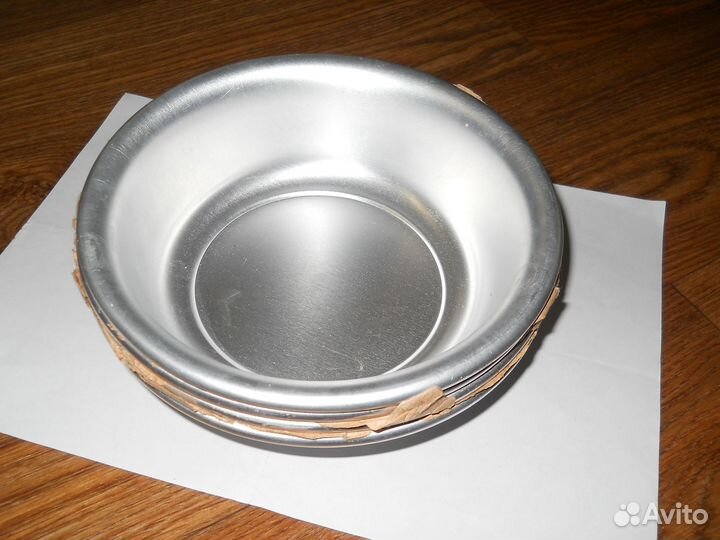 Миски алюминиевые глубокие, 4 шт. С С С Р