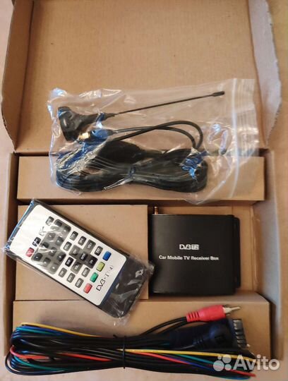 Цифровой TV тюнер DVB-T2 для авто