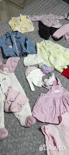 Вещи для для девочки от 0 до 6 мес