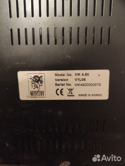 Усилитель mystery model MK 4.80