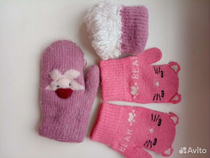 Шапки рукавицы