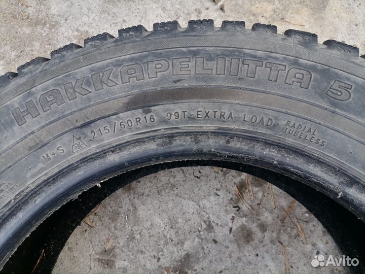 Nokian Tyres Hakkapeliitta 5 215/60 R16 99T