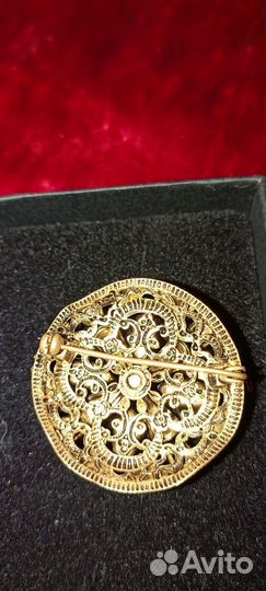 Брошь СССР винтаж чехия