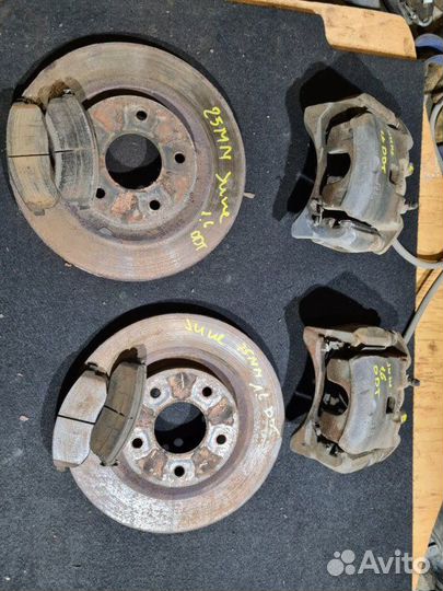 Комплект передних тормозов Nissan Juke F15 1.6 DDT