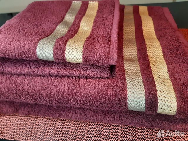 Полотенца махр. 100х150, 33х70. колл. Исландия