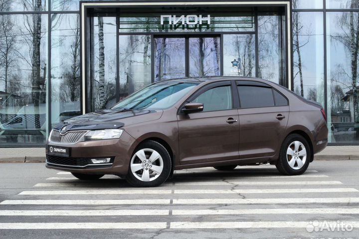 Skoda Rapid 1.6 МТ, 2017, 123 138 км