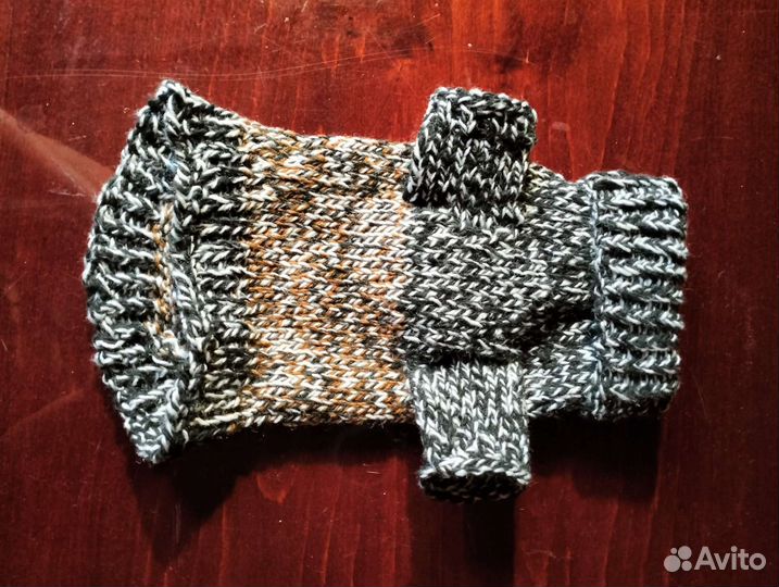 Вязаная кофточка для котика