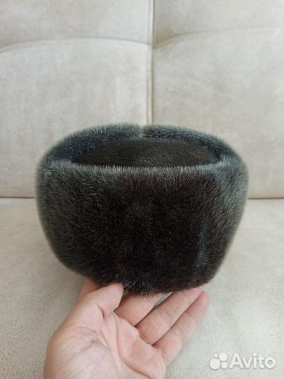 Меховая мужская кепка