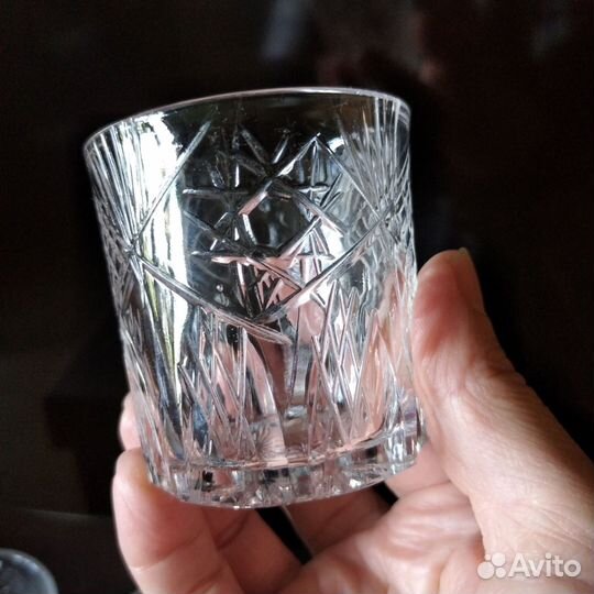 Хрустальные стопки, рюмки СССР