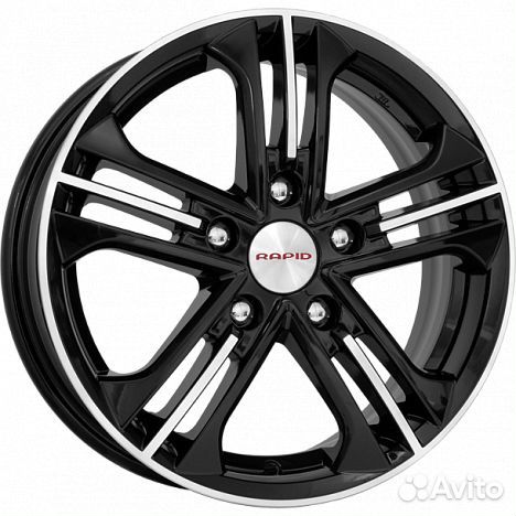 R15 5x114,3 6J ET50 67,1 K&K Trinity-оригинал (кс615) алмаз черный