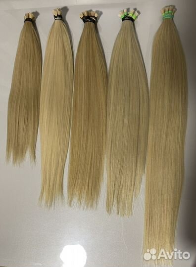 Волосы для наращивания блонд