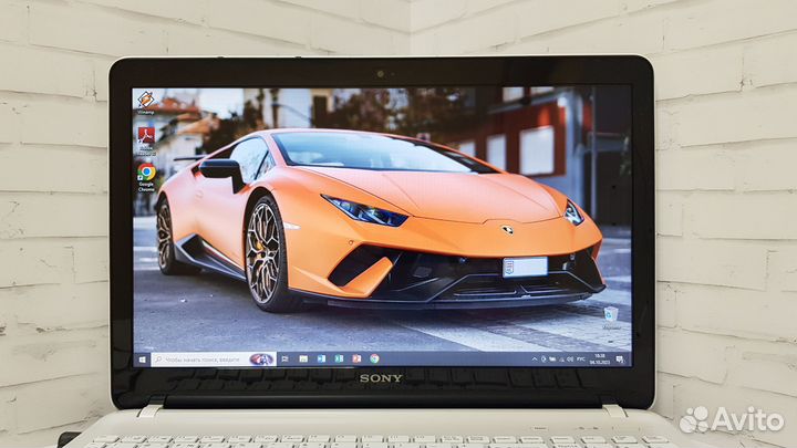Быстрый ноутбук Sony i3/4Gb/SSD/ гарантия