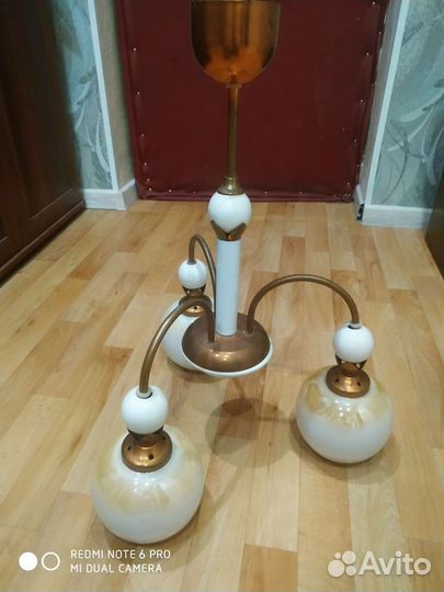 Люстра потолочная бу