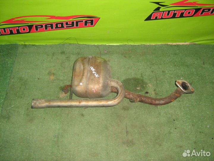 Глушитель toyota NCP100,SCP100 ractis