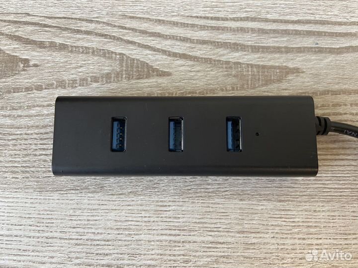 Внешняя сетевая карта USB 3.0 с хаб