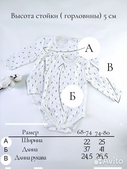 Боди детские новые