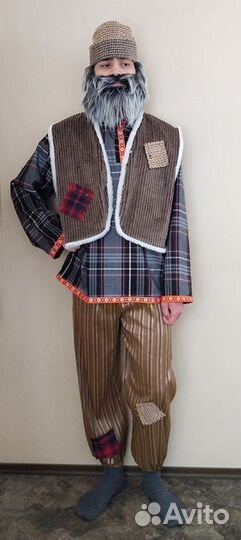 Костюм гуся, вороны, волка, дедушки, деда, Пушкина