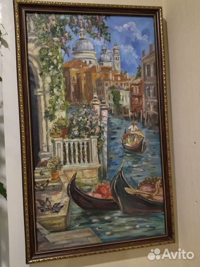 Картина Венеция.Масло.Холст