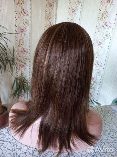 Парик человеческие волосы