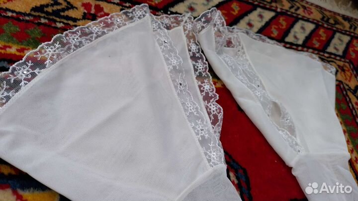 Рукава новые детские, кружевные