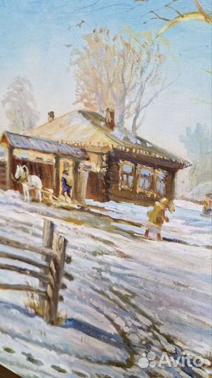 Картина маслом Сергей Малышев 2023