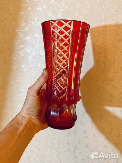 Ваза хрустальная СССР