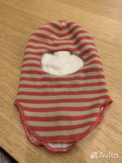 Шапка шлем для девочки, зима, с 1,5 до 4 лет