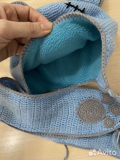 Комплект шапка и шарф