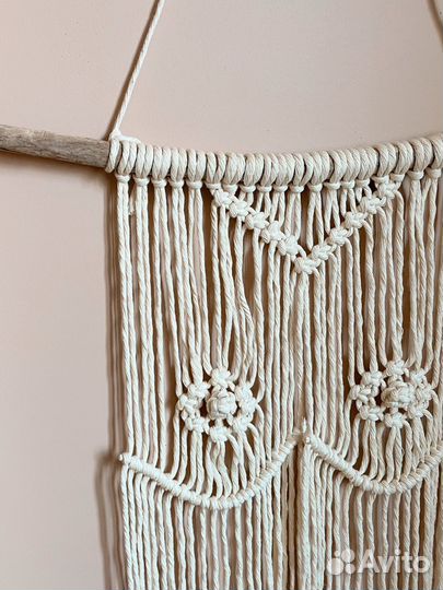 Макраме панно настенное женская грудь декор