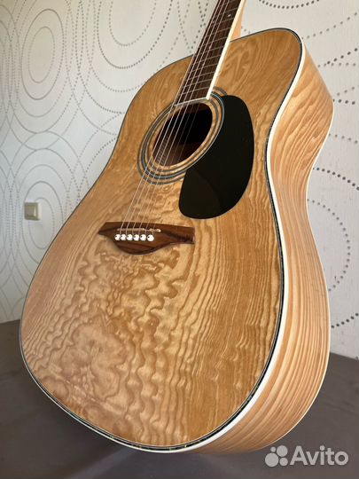 Гитара акустическая из сибирской ивы