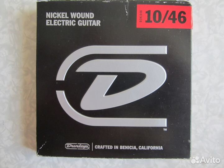 Американские струны nickel wound 1046