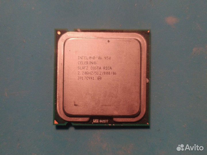 Процессор intel celeron 450 2.20Ghz/512