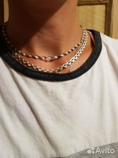 Цепочка серебро