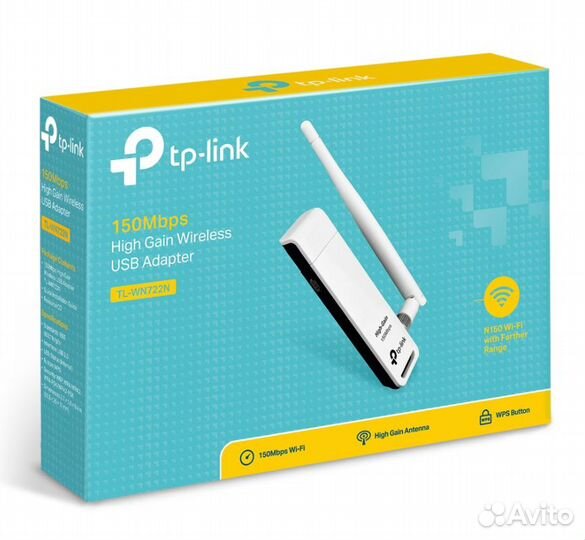 Wi-Fi USB-адаптер высокого усиления