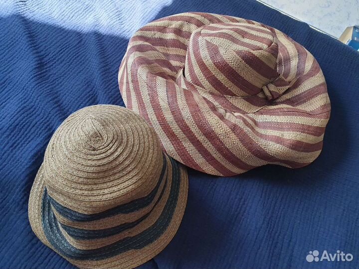 Шляпа соломенная