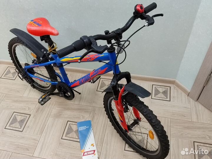 Велосипед горный подростковый 20 дюймовые колеса