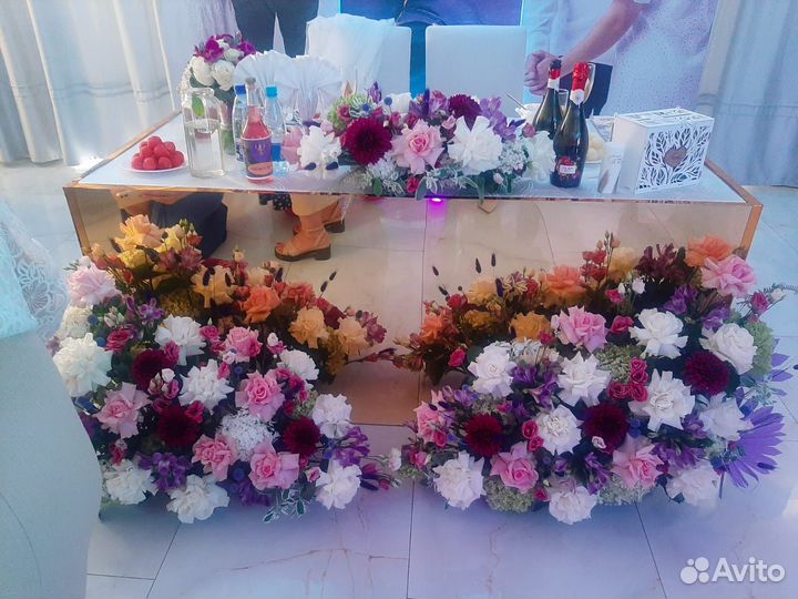 Живые цветы букеты