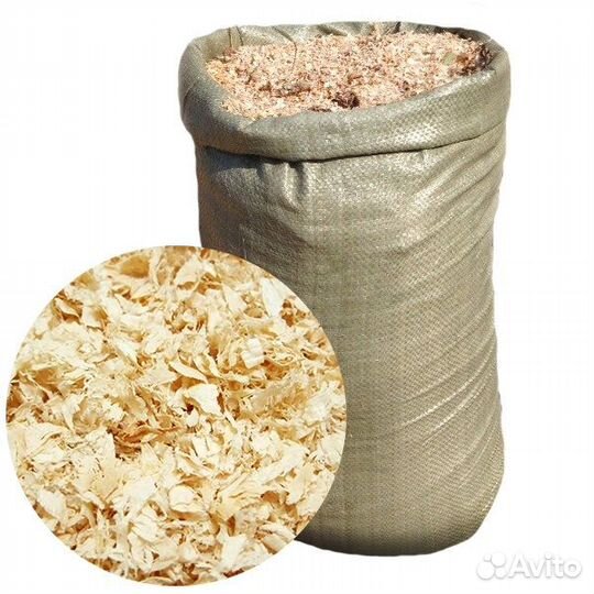 Опилки, Древеская стружка, мульча