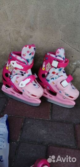 Коньки ролики 2 в 1 детские раздвижные