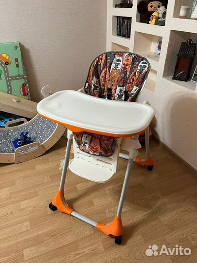 Стульчик для кормления chicco polly