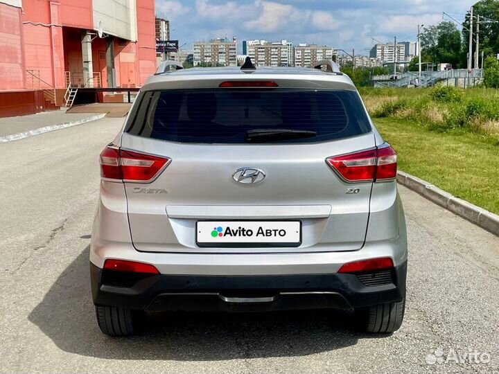 Hyundai Creta 2.0 AT, 2017, 161 000 км