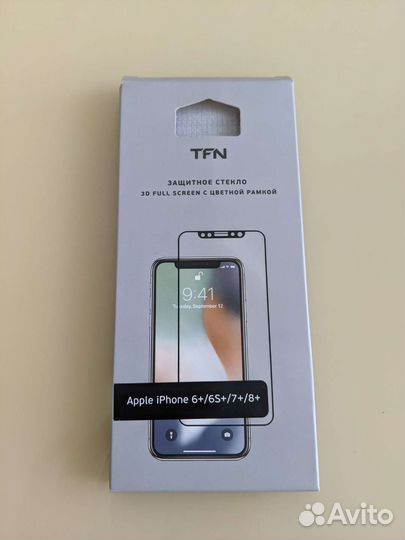 Защитное стекло iPhone 6+ 6s + 7 plus 8 +